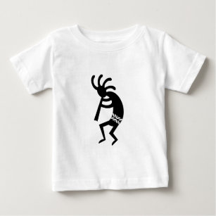 Southwest Design Dancing Kokopelli Baby T-Shirt