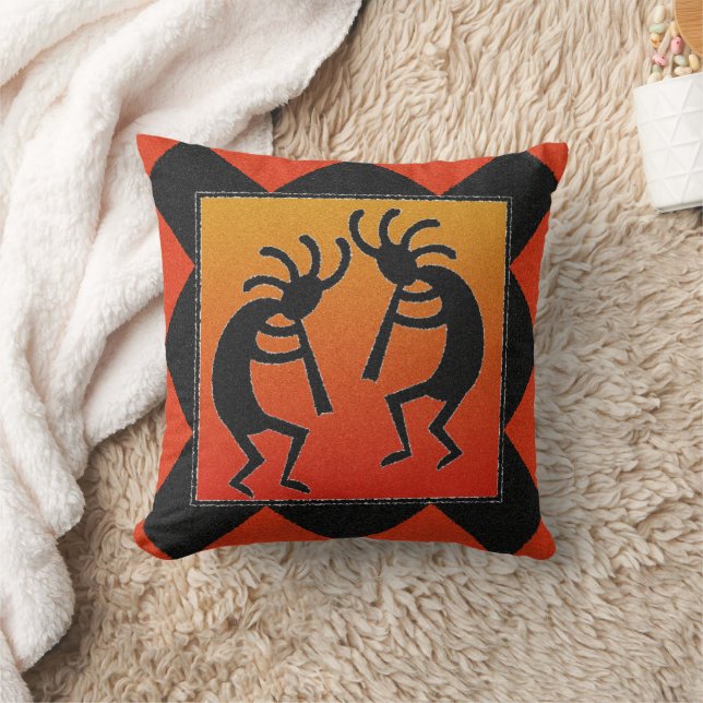 Southwest Design Kokopelli Cushion (Blanket)