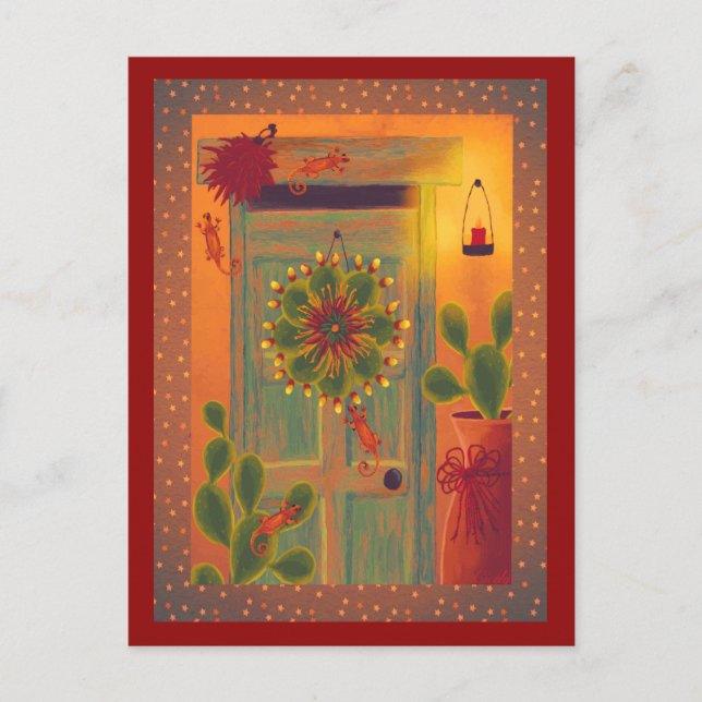 Southwest Design Personalised Holiday Postcard (Front)