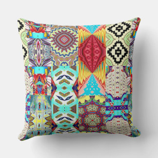 SOUTHWEST DESIGNER COLLAGE CUSHION