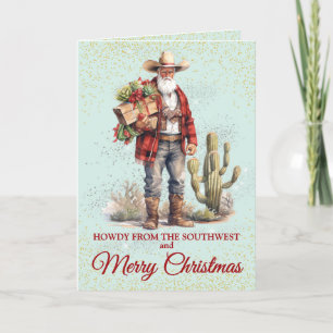 Southwest Dessert Christmas Card