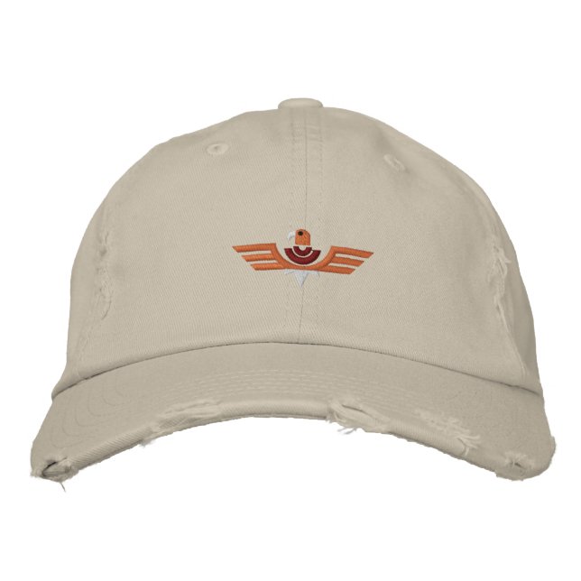 Southwest Eagle-Native American Embroidered Hat (Front)
