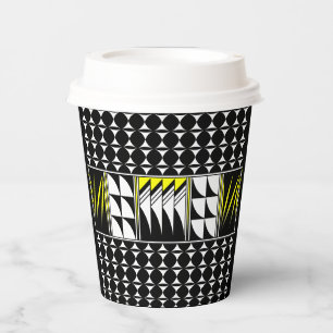 Southwest Feather Blessings in Yellow Paper Cups