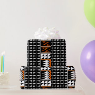Southwest Feather Blessings Wrapping Paper