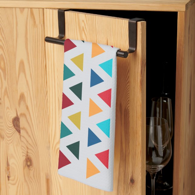 Southwest Feathers Tea Towel (Thirds Fold)