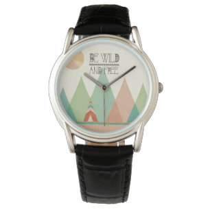 Southwest Geo II Be Wild and Free Watch