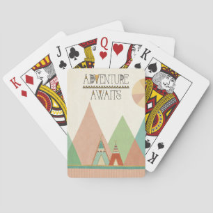 Southwest Geo III   Adventure Awaits Playing Cards