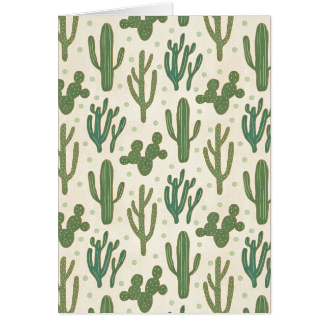 Southwest Geo Step | Desert Cactus Pattern (Front)