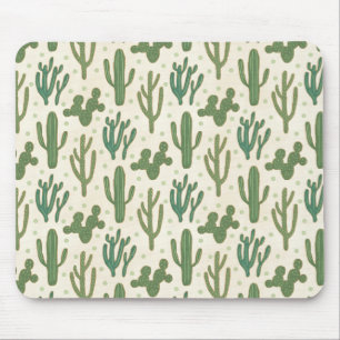 Southwest Geo Step   Desert Cactus Pattern Mouse Pad