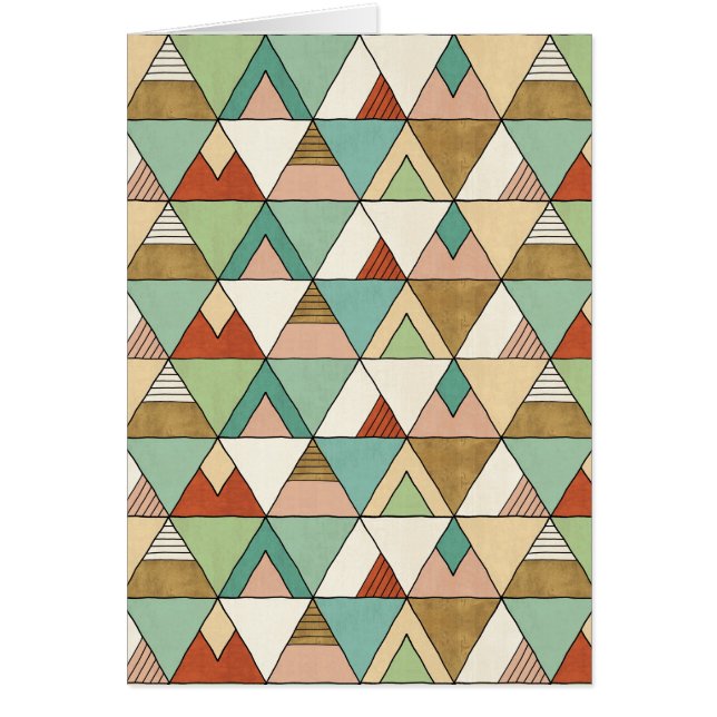 Southwest Geo Step | Hand Drawn Tribal Pattern (Front)