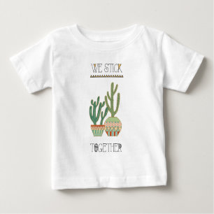 Southwest Geo VIII   We Stick Together Baby T-Shirt