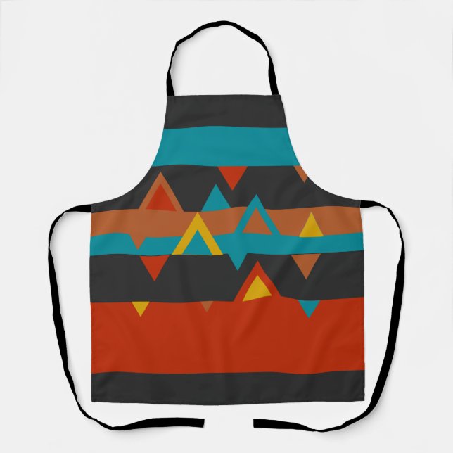 Southwest Geometric Apron (Front)