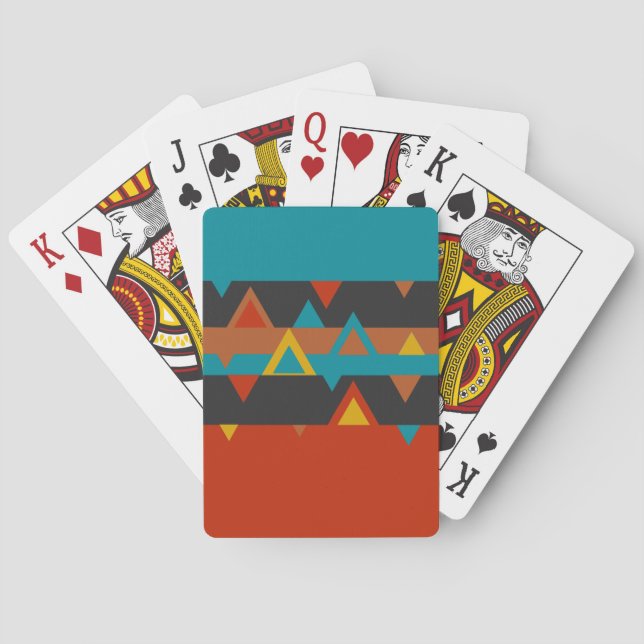 Southwest Geometric Playing Cards (Back)