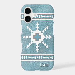 Southwest Geometric Winter Snowflakes Personalised