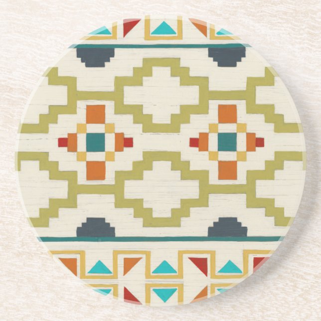 Southwest Geometry I Coaster (Front)