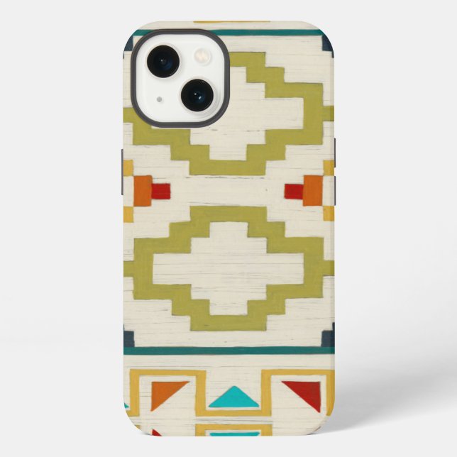 Southwest Geometry I iPhone Case (Back)