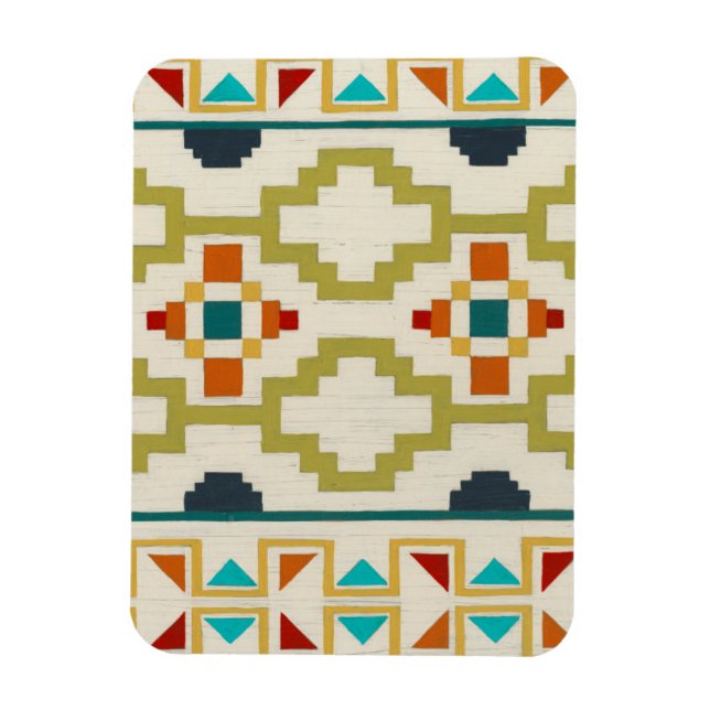 Southwest Geometry I Magnet (Vertical)