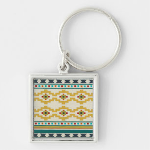 Southwest Geometry III Key Ring