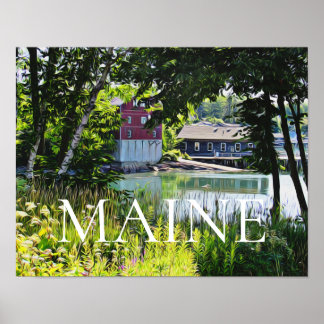 Southwest Harbor Maine Poster