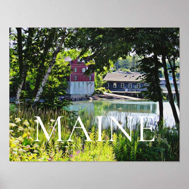 Southwest Harbor Maine Poster (Front)