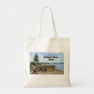 Southwest Harbour in Maine Tote Bag