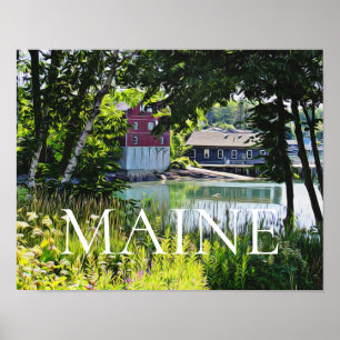 Southwest Harbour Maine Poster