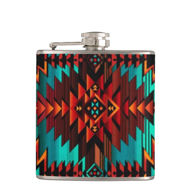 Southwest Hip Flask (Front)