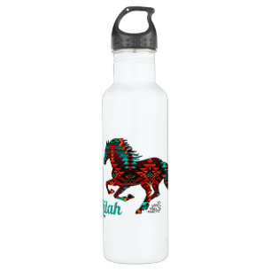 Southwest Horse Stainless Steel Water Bottle