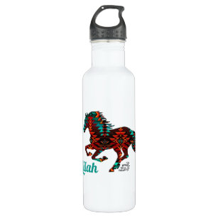 Southwest Horse Stainless Steel Water Bottle