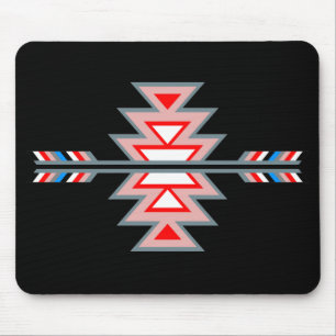 Southwest Indian Design Mouse Pad