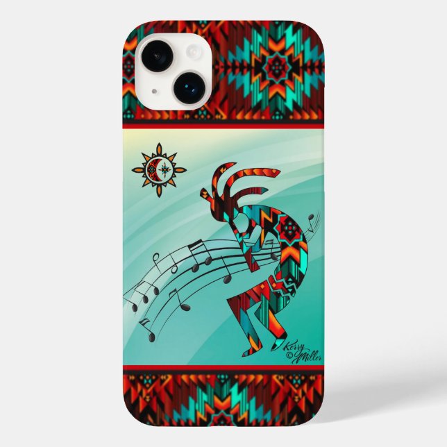 Southwest Kokopell iPhone Case (Back)