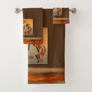 Southwest Kokopelli Bath Towel Set