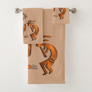 Southwest Kokopelli Bath Towel Set