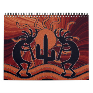 Southwest Kokopelli Calendar