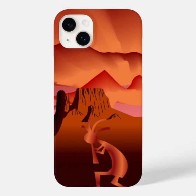 Southwest Kokopelli Case-Mate iPhone Case (Back)