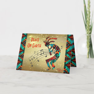 Southwest Kokopelli Holiday Card