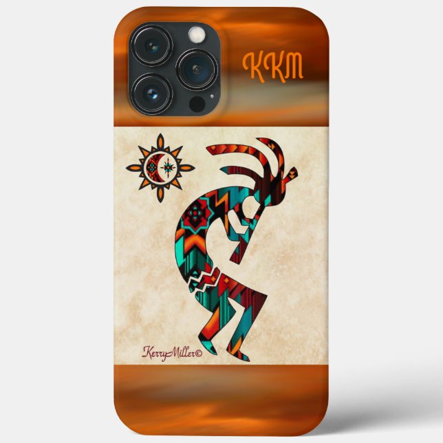 Southwest Kokopelli iPhone Case (Back)