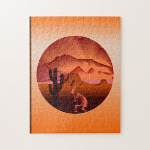 Southwest Kokopelli Jigsaw Puzzle
