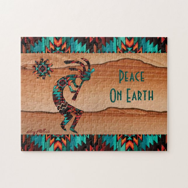 Southwest Kokopelli Jigsaw Puzzle (Horizontal)