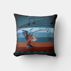 Southwest Kokopelli Music 2 16" Cushion
