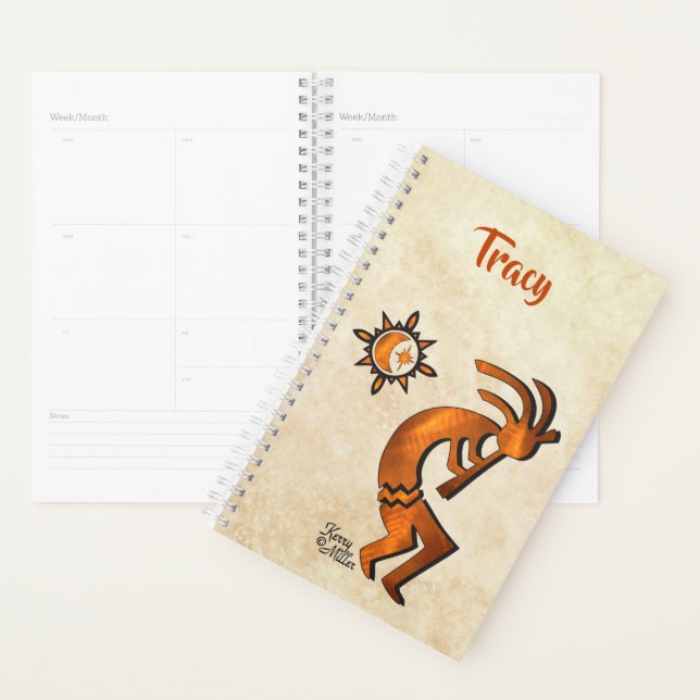 Southwest Kokopelli  Planner (Display)