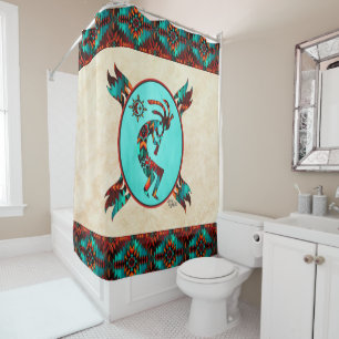 Southwest Kokopelli Shower Curtain