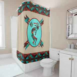 Southwest Kokopelli Shower Curtain