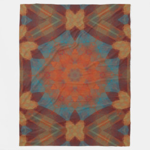 Southwest Mandala 3  Fleece Blanket