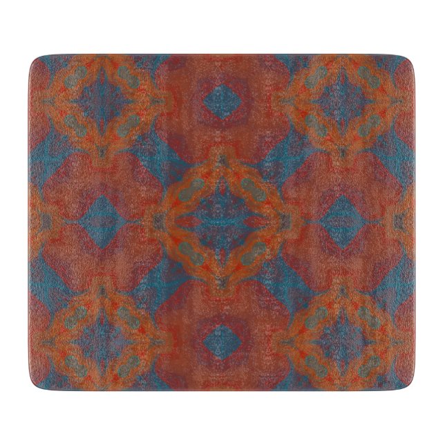 Southwest Mandala Cutting Board (Front)