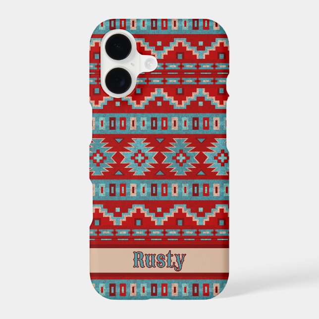  Southwest Mesas Geometric Pattern Personalised (Back)