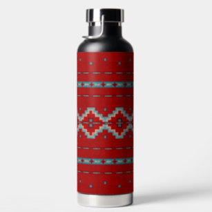Southwest Mesas Red & Turquoise Water Bottle