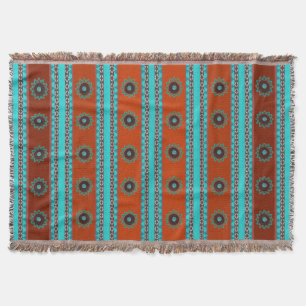 Southwest Motif Throw Blanket