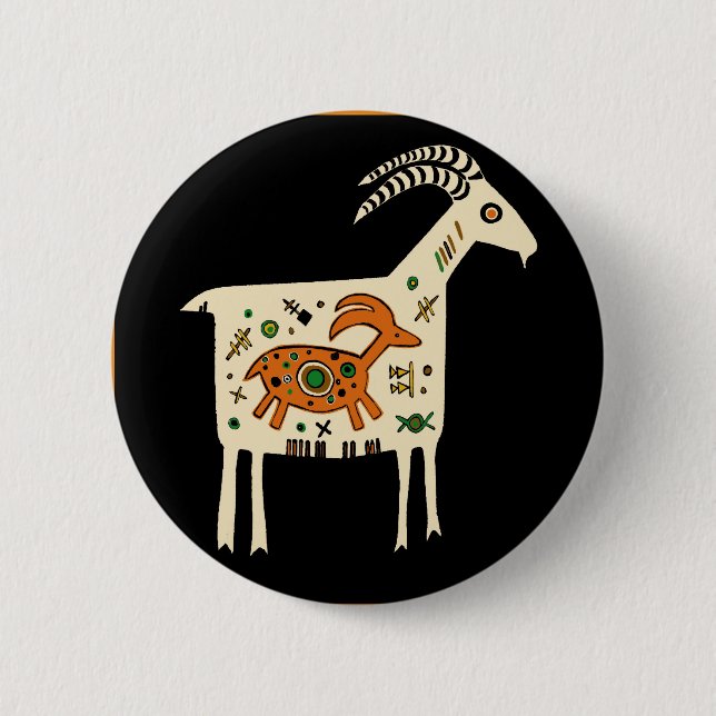 Southwest Mountain Mama 6 Cm Round Badge (Front)