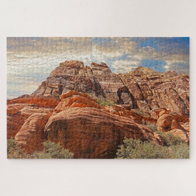Southwest Mountain Scene Jigsaw Puzzle (Horizontal)